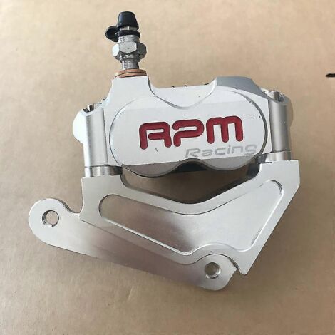 Étriers de frein radiaux à quatre pistons de 82 mm pour moto Honda Dio AF 18/27/28/34/35 - Argent 200 mm (1/5)