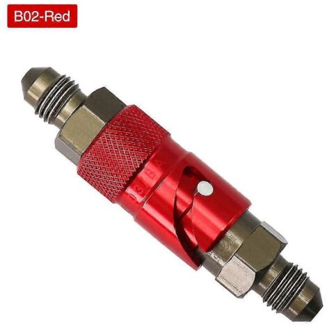 Alconstar - Kit adaptateur de raccord rapide pour durite de frein moto AN-3 en aluminium (compatible Honda et Yamaha) - B02 (1/5)