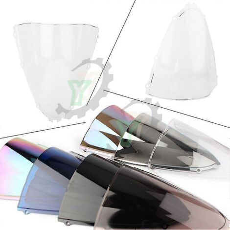 Déflecteur de vent de pare-brise pour Kawasaki Ninja ZX14R ZZR1400 (2006-2016) - Transparent (1/5)