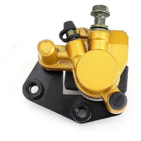 Étrier de disque de frein hydraulique avant pour scooter Kymco 50cc, 110cc et 125cc, moto tout-terrain, quad, cyclomoteur (référence GY6) - Or (1/5)