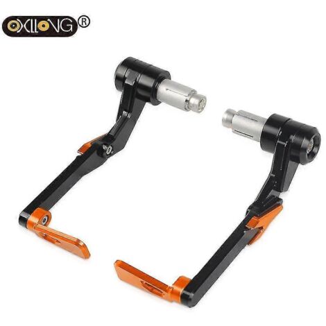 Protections de leviers de frein et d'embrayage pour moto Honda CBR650F, CBR650R, CBR900, CBR900RR et CBR929RR (orange) (1/5)
