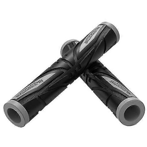 2 pièces/paire de protège-leviers de frein et d'embrayage en caoutchouc écologique pour moto, poignées de guidon, protection des mains - gris (1/5)