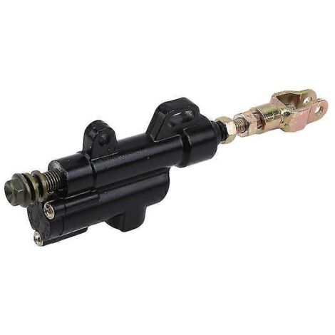 Maître-cylindre de frein arrière pour moto chinoise argentée 50cc 90cc 110cc 125cc Neuf - Noir (1/5)