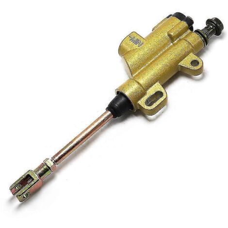 Maître-cylindre de frein hydraulique arrière pour moto tout-terrain, quad et pit bike - Accessoires moto cross-country - Or (1/5)