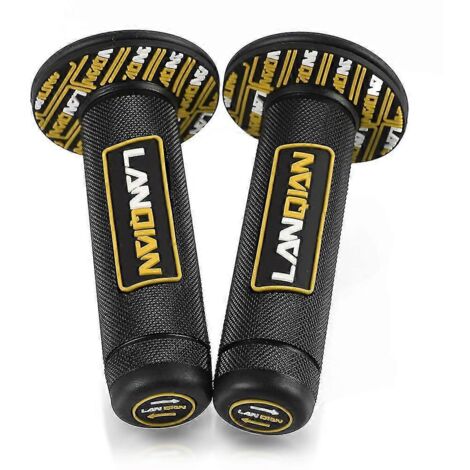 Levier de frein et d'embrayage pivotant pour moto tout-terrain Suzuki RMX450Z (2010-2018) - Jaune (1/5)