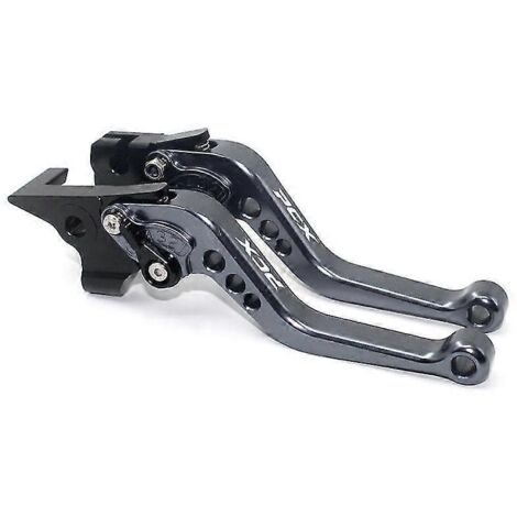Leviers de frein et d'embrayage pour moto Honda PCX125/PCX150 (2018-2019) - Titane (1/5)