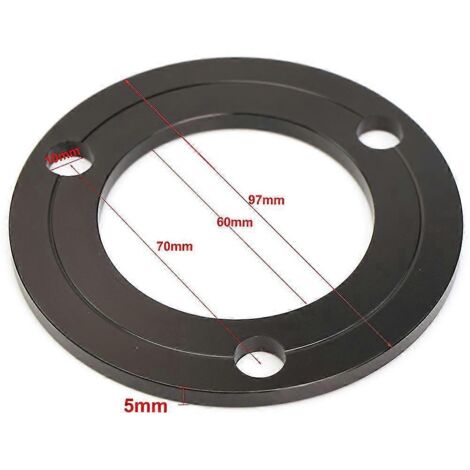 Disque de frein 220 mm, étrier 3 trous, étrier de frein RPM 4 pistons, montage radial pour Yamaha Aerox Nitro BWS 100 Jog 50 Ebike - épaisseur 5 mm (1/5)
