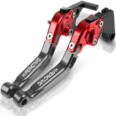 Leviers d'embrayage et de frein extensibles pour moto Ducati Hypermotard 821 (2013, 2014, 2015) - Adaptateur 821 Hypermotard (1/5)