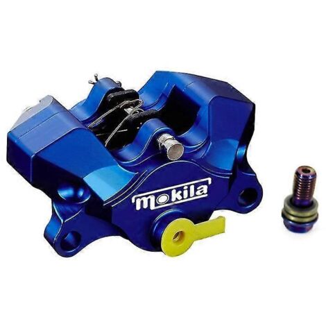 Pompe de frein hydraulique universelle pour moto tout-terrain, moto, étrier de frein arrière droit, accessoires pour voiture électrique - Bleu (1/5)