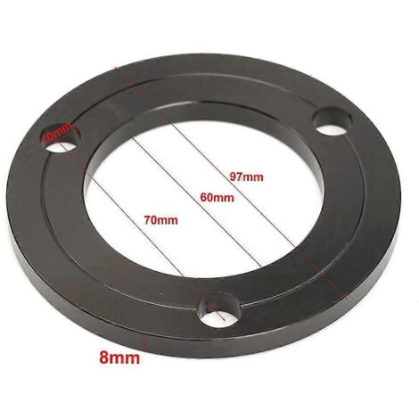 Kit de freins 220 mm, disque de 70 mm, étrier 3 trous, étrier de frein 4 pistons, fixation radiale pour Yamaha Aerox Nitro BWS Jog Ebike - 8 mm (1/5)