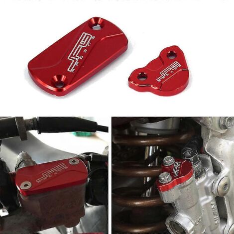 Ensemble de couvercle de réservoir de liquide de frein et d'embrayage pour bloc d'essieu CNC de moto Honda CR125R, CR250R, CRF250R, CRF450R, CRF450X, CR et CRF 250R - Bouchon de réservoir de liquide d (1/5)