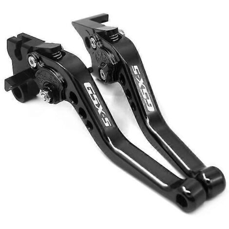 Leviers de frein et d'embrayage pour moto Suzuki GSX-S1000/F/S/ABS (2015-2019) - Noir (lot de 2) (1/5)