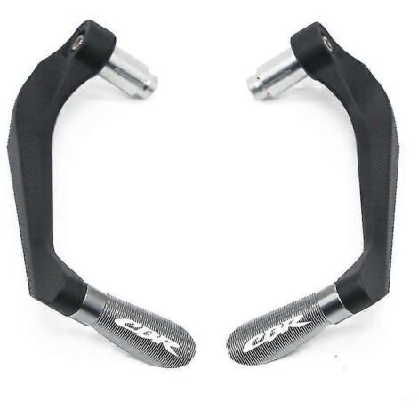 Poignées de guidon de moto avec protection pour leviers de frein et d'embrayage Honda CBR 600, 400, 900, 650, 150, 125, 300, 500, 929, 954, 1000, 250 (R/RR/F/XX) - Titane (1/5)