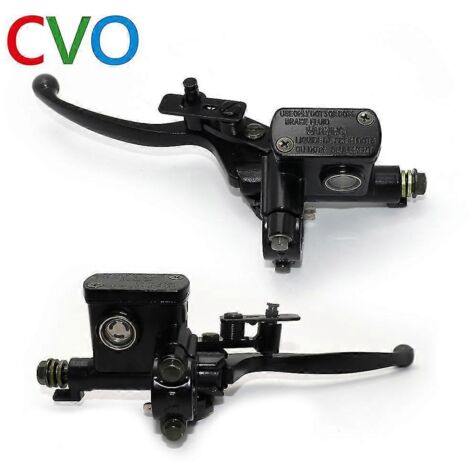 Freins hydrauliques universels pour moto, buggy et scooter : pompe à cylindre, accessoires de poignée, levier d'embrayage gauche/droite, 50-250 cm³ (droite) (1/5)