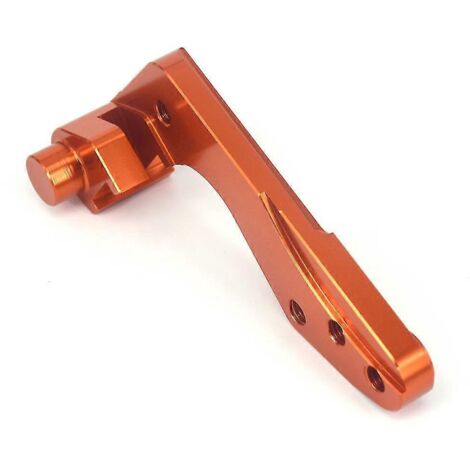 Adaptateur de disque d'étrier de frein CNC orange 270 mm pour moto KTM EXC, SX, GS, MX, SXS, XCW, EXCF 125, 200, 250, 300, 400, 450, 500 et 520 (1/5)