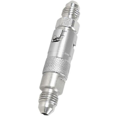 Adaptateur de raccord rapide pour liquide de frein An3, adaptateur de tuyau de frein, accessoire moto en aluminium E8bc--Argent-A (1/5)