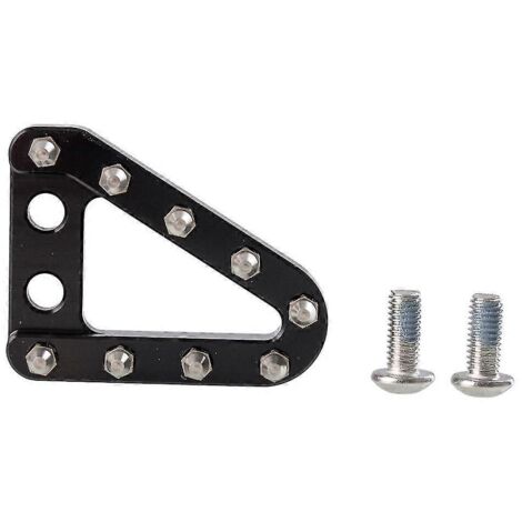 Embout de pédale de frein arrière CNC pour moto KTM SX, SXF, XC, XCF, XCW, XCFW, EXC et EXCF, compatible avec Husqvarna TC, TE, FC et FE 125-530 (2014) - Noir (1/5)