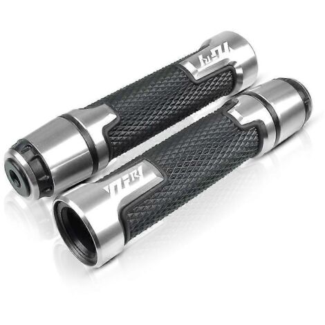 Poignées de guidon et leviers de frein et d'embrayage usinés CNC pour Yamaha YZFR1 (2004-2014) - Argent (1/5)