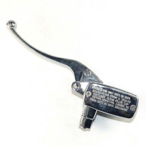 Maître-cylindre de frein droit ou gauche pour scooter GY6 150/125 cm³ Baron BMS Retro Znen, guidon 25 mm, ZN50Q-T ZN125T-H-20 - Levier de maître-cylindre gauche (1/5)