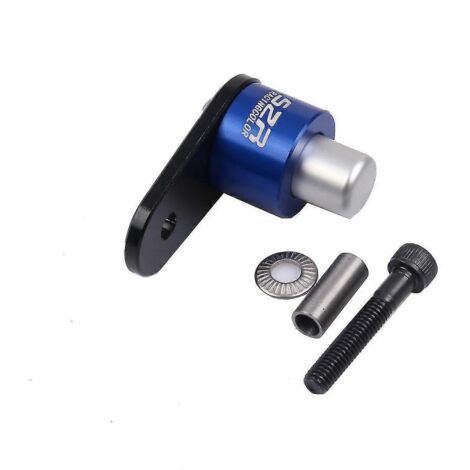 Accessoires moto Honda VFR800, VFR1200, VFR 800 X et VFR 1200 F : interrupteur de frein de stationnement, commande auxiliaire de verrouillage/arrêt de rampe (bleu). (1/5)