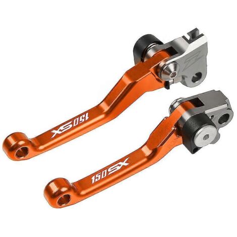 Leviers de frein et d'embrayage pivotants pour motos 65SX, 85SX, 105SX, 125SX, 144SX, 150SX, 250SX (modèles 65, 85, 105, 125, 144, 150, 250, 450, 525, SX, 150SX, XC, XCW, 2009-2015) (1/5)