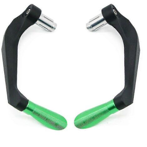 Poignées de guidon de moto, protections pour leviers de frein et d'embrayage, compatibles avec Suzuki GSX-R 1300, 1100, 1000, 750, 600 et 150 (vert). (1/5)