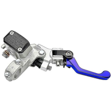 Maître-cylindre de frein droit, pompe d'embrayage et levier de frein pour motocross KTM SX, SX-F, EXC, EXC-F, XC, XC-W, XC-F TPI 6days 125-530 (2008-2023) - Bleu AG (1/5)