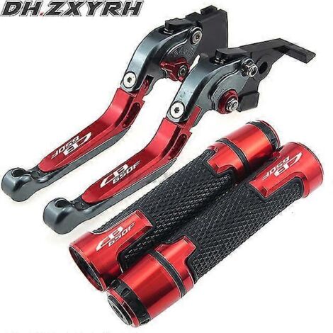 1 paire de poignées de frein et d'embrayage CNC réglables pour moto Honda CBR650F CB650F CBR 650 F CB 650F 2014-2018--5