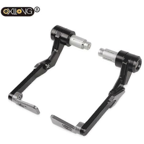 Protections de leviers de frein et d'embrayage pour moto Honda CBR650F, CBR650R, CBR900, CBR900RR et CBR929RR (gris) (1/5)