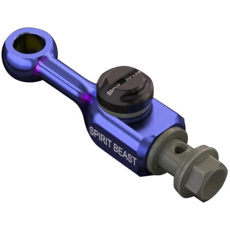 Raccord universel pour tuyau d'huile de frein hydraulique de moto, rallonge pour tuyau d'huile d'embrayage, support pour Honda Suzuki - Bleu (1/5)
