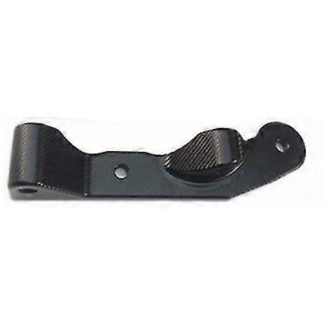 Adaptateur d'étrier de frein CNC 100 mm pour disques de frein 220 mm/260 mm (moto, scooter, Yamaha, Honda MSX125 modifié) - Noir 220 mm (1/5)