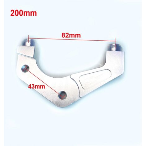 Étrier de frein universel RPM 82 mm pour motos Yamaha Aerox Nitro, pompe de frein RSZ Jog BWS Zuma 50 RR RSZ Turtle King Radiant - 200 mm (1/5)