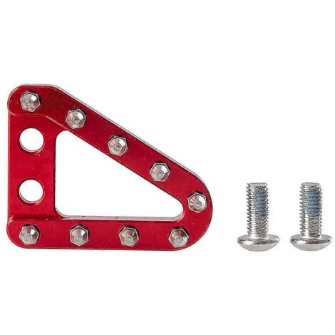 Embout de pédale de frein arrière CNC pour moto KTM SX, SXF, XC, XCF, XCW, XCFW, EXC et EXCF, compatible avec Husqvarna TC, TE, FC et FE 125-530 (2014) - Rouge (1/5)