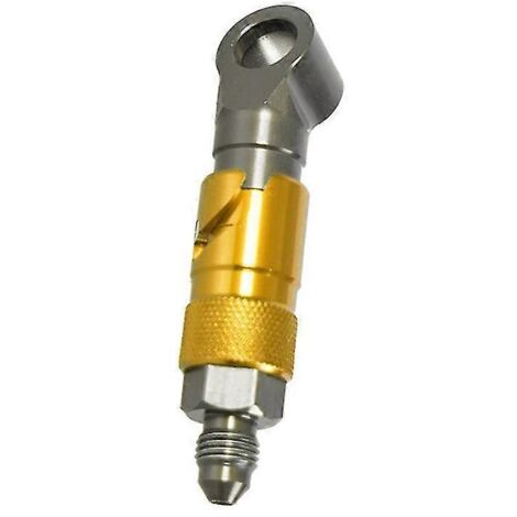 Adaptateur de raccord rapide pour liquide de frein An3, adaptateur de tuyau de frein, accessoire moto en aluminium E8bc--Gold-C (1/5)