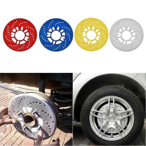Cache-disque de frein arrière en alliage d'aluminium pour modification de freins de voiture - Gris (1/5)