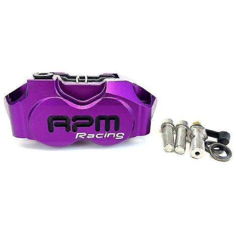 Étrier de frein universel RPM 82 mm pour moto Yamaha Aerox Nitro, pompe de frein RSZ Jog BWS Zuma 50 RR RSZ Turtle King Radiant - Violet (1/5)