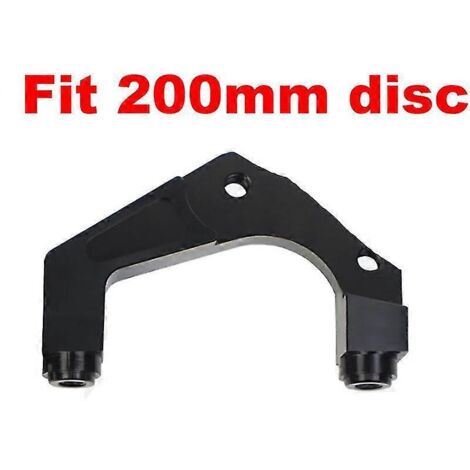 Étrier de frein moto RPM à 4 pistons pour Yamaha Aerox Nitro RSZ Jog BWS Zuma Dirt Bike Grom, disque de 200 mm / 220 mm - Noir A (1/5)