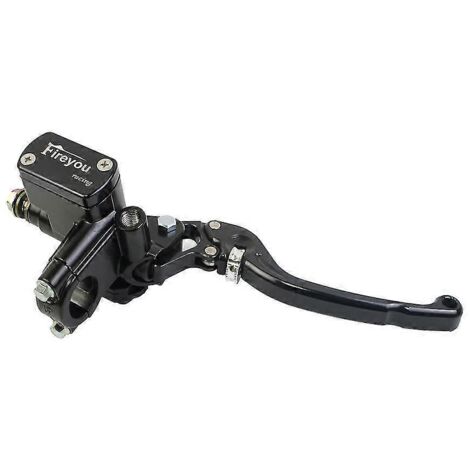 Levier CNC pour moto, maître-cylindre de frein à piston de 14 mm, pompe d'embrayage hydraulique pour scooter Vespa Yamaha MXS125 - Noir droit (1/5)