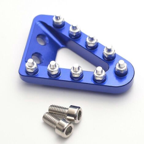Embout de pédale de frein arrière pour KTM SX, SXF, EXC, EXCF, XCW, XCFW, XC et XCF, compatible avec Husqvarna 125, 150, 250, 350 et 450 (2016-2022, 2020) - Bleu (1/5)