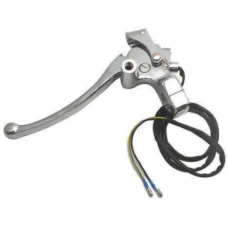 Maître-cylindre de frein droit ou gauche pour scooter GY6 150/125 cm³ Baron BMS Retro, guidon Znen 25 mm, ZN50Q-T ZN125T-H-20, levier de frein gauche (1/5)