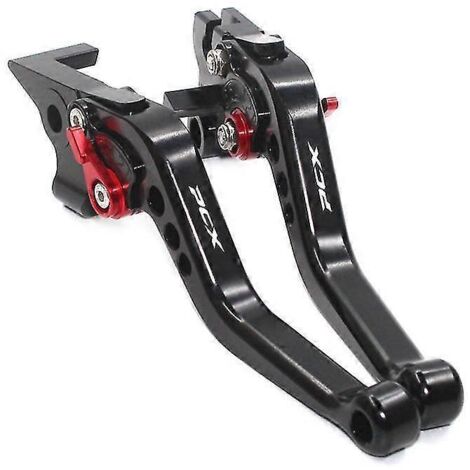 Leviers de frein et d'embrayage pour moto Honda PCX125/PCX150 (2018-2019) - Noir (lot de 2) (1/5)