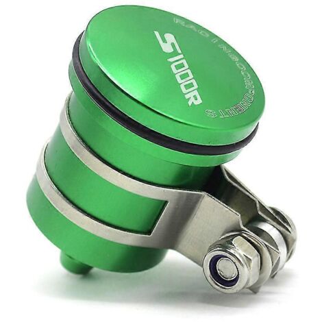 Réservoir d'huile moteur pour moto BMW S1000R, S1000RR, S1000 RS et 1000 RR. Réservoir d'huile d'embrayage, godet de liquide de frein. Logo S1000R vert. (1/5)