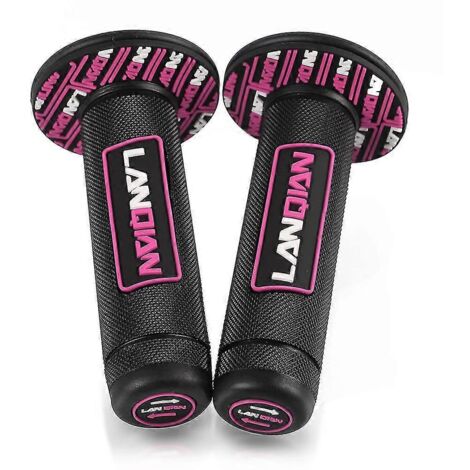 Levier de frein et d'embrayage pivotant rose pour moto tout-terrain Suzuki RMX450Z (2010-2018) (1/5)