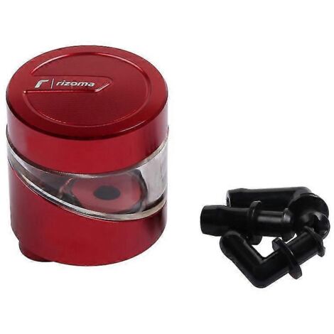 Accessoires pour motos Loncin Voge 500ds, 500r, 650ds, 300r, 300rr et 500 DS R : réservoir d'huile de frein et d'embrayage, cylindre, coupelle rouge. (1/5)