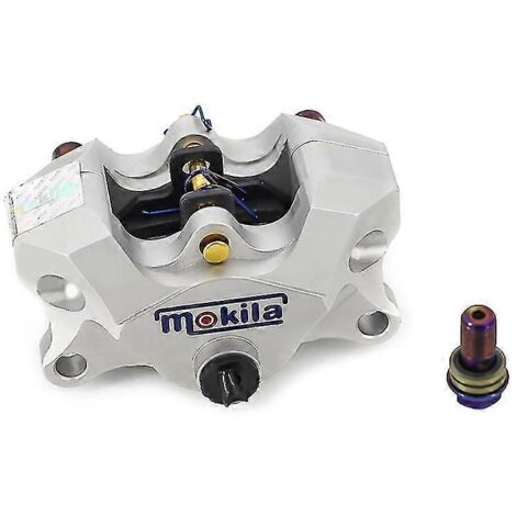 Accessoires pour motos tout-terrain, pit bikes, motos, pompe de frein hydraulique universelle, étrier de frein arrière droit, accessoires pour voitures électriques - Argent (1/5)