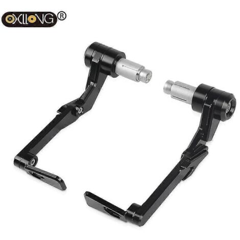 Protections de leviers de frein et d'embrayage pour guidon de moto Honda CBR650F, CBR650R, CBR900, CBR900RR et CBR929RR (noir) (1/5)