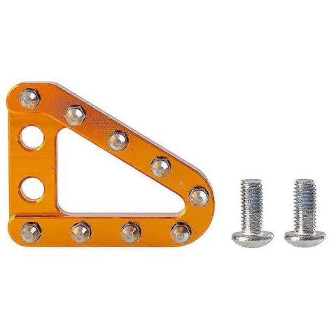 Embout de pédale de frein arrière CNC pour moto KTM SX, SXF, XC, XCF, XCW, XCFW, EXC et EXCF, compatible avec Husqvarna TC, TE, FC et FE 125-530 (2014) - Or (1/5)