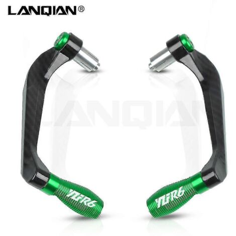 Protection de leviers de frein et d'embrayage pour moto Yamaha YZF R6 (1999-2010) - Vert (1/5)