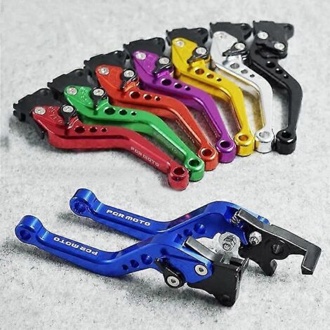 Poignée de levier de frein à tambour d'embrayage universelle pour moto, compatible avec les modèles Gy6 125 150 Gp110 Performance CNC Disc - Lavande (1/5)