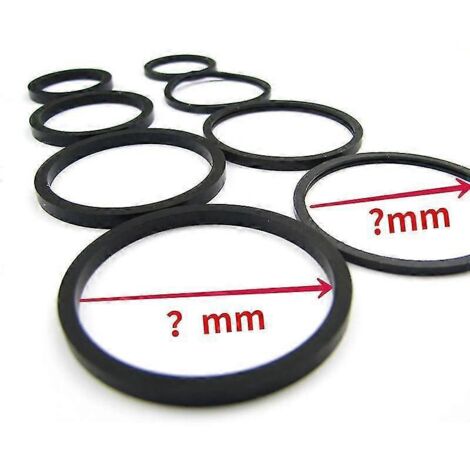 1 paire de joints toriques rectangulaires + joints anti-poussière pour piston de 45 mm, accessoires pour sous-cylindre de pompe de frein de moto. (1/4)